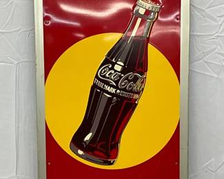1947 Coca-Cola 'Have a Coke' Self-Framed Metal Sign, 18 x 54 