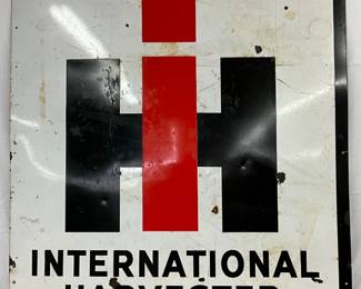 DSP International Harvester Sign, 48×53in. 