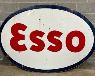 DSP Esso Sign, 7ft 4in x 59in