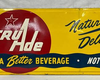54in. Emb. Tru-Ade Advertising Sign