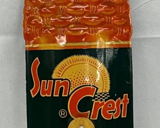 Emb. Sun Crest Soda Die-Cut Bottle Thermometer, 4 x 17in. 