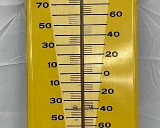 1957 Emb. 'Have a Pepi' Pepsi-Cola Thermometer, 7 1/2″ x 27″