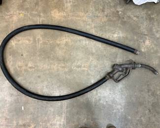 Original Gas Pump Hose with Brass Tokheim Nozzle