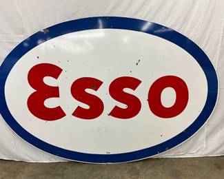 1964 DSP Esso Sign, 87 x 60 Inches