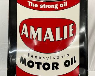 Amalie Motor Oil DS Metal Sidewalk Sign, 24in x 34in