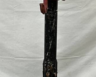 Gilbarco Model No. 87 Air Meter on Cast-Iron Stand