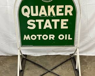 Quaker State Motor Oil DSSidewalk Sign, 30 x 46 in.