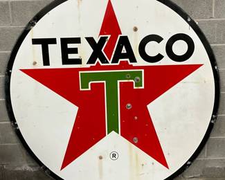 6ft. DSP Texaco Sign