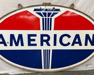 72x48 American  DSP Sign with Original Hanger