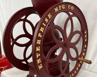 Early Enterprise Mfg. Co. Coffee Grinder with 25-Inch Dual Wheels