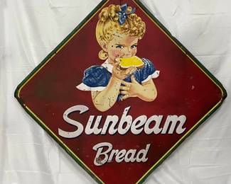 63in. Sunbeam Bread Emb Diamond Sign