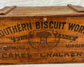 Southern Biscuit Wooden Box