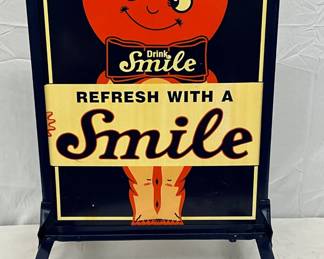 21x33 DS ‘Smile Soda’ Sidewalk Sign