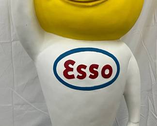 58x25 Esso Drip Drop Boy Fiberglass Display