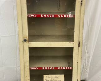 Tom’s Wooden Display Cabinet with Glass Door, 24in x 48.5in