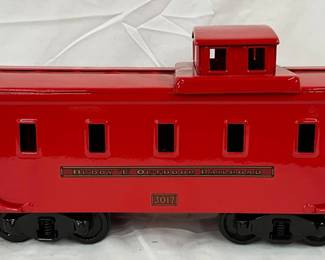 Buddy L Outdoor Railroad Caboose, 19x9, Large Metal Toy