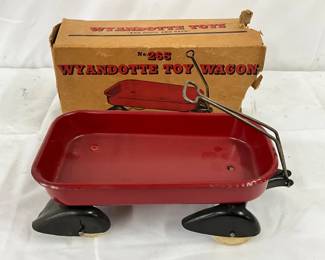 Wyandotte No. 265 Toy Wagon with Orig. Box, 10 x 5 