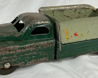 Buddy L Toy Gravel Truck, All Original, 5in x 13in