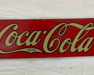 30×8  1927 DS Coca-Cola Arrow Sign
