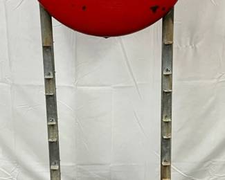 DSP Coca-Cola Sidewalk Sign with Mount, 61in. Tall w/24in. buttons 