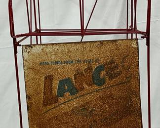 Lance 4-Jar Rack With Sign, 15in x 36in