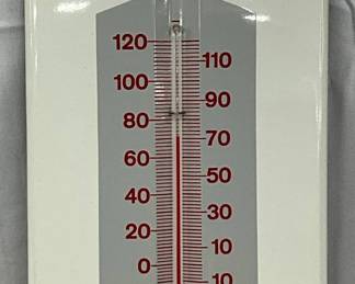 Royal Crown Cola Metal Thermometer, 6 x 13 1/2 Inches