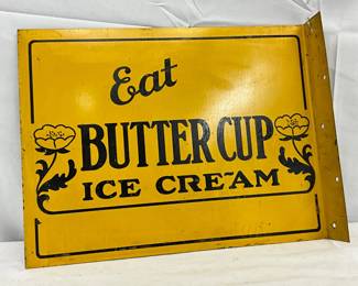 Buttercup Ice Cream Flange Sign, , 12 1/2 x 9 1/2 