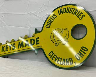 DS Curtis Industries Die Cut Key Sign , 31 in x 15 in