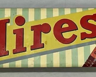 Hires Root Beer Door Push, 28 x 5