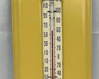 Round House Overalls Thermometer, 5×17 
