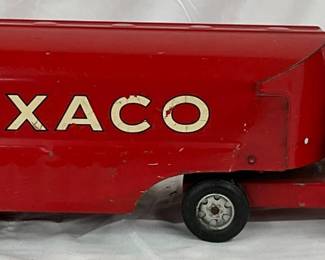 Texaco Metal Toy Truck by Buddy L,  6in x 24in