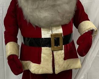 Early Mechanical Santa Claus Figure, 30″ x 66″