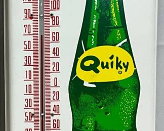 Quiky Thermometer with Orig. Box, 6×16 Inches