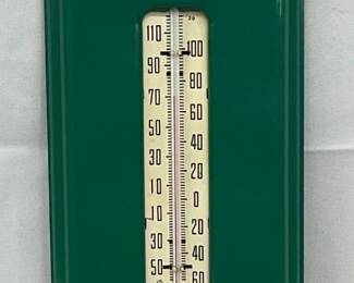 Double Cola Metal Thermometer Sign, 5 x 17 