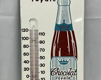  Chocolat Royale Soda Thermometer, 6 in. x 14 in.