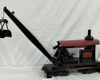 Buddy L Dredge Outdoor Railroad Metal Toy, 32 x 19 