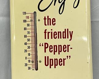 Hot or Cold Enjoy Dr Pepper Thermometer, 16 1/2in x 6 1/2in
