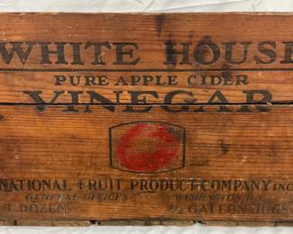 White House Wooden Box, 17x22.5 