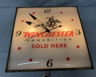 Advertising Light-Up Clock