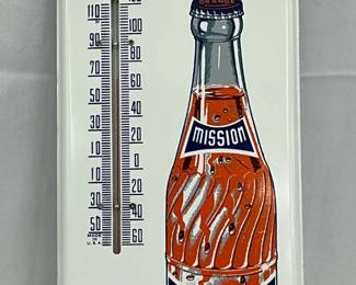 Mission Orange Soda Thermometer, 6 x 16 Inches