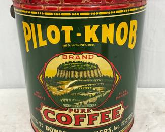 Pilot-Knob Brand 5-Pound Coffee Can by Bowers Brothers Inc.