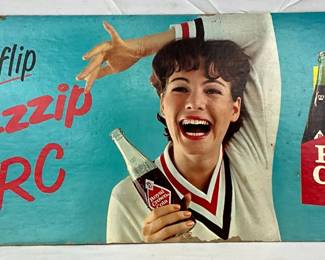 28x12 Royal Crown Cola CB  Advertising Sign 
