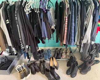 Womens clothes small..Shoe size 9