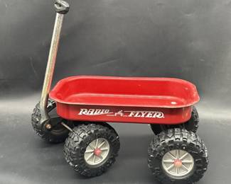 Radio Flyer Wagon 12in Red Wagon Offroad Tires