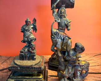 Vintage Asian figurines