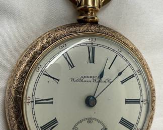 American Waltham Watch Co. Gold-Filled Pocket Watch, 1879