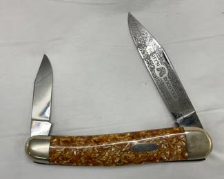 Odd Fight’n Rooster Knife, Limited Edition 27 of 30 with Engraved Blades