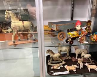 Vintage Toys and Handmade Dolls Collection