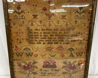 Sampler by Matilda Wilson
