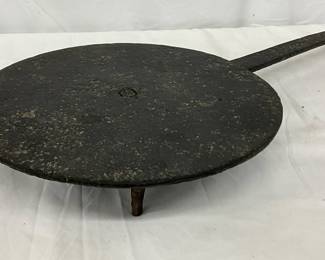 1750-1800 Hand-Forged Rotary Gridiron with Handle, 11x21
